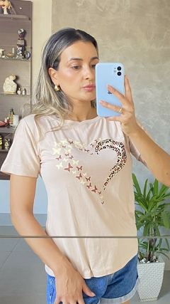 Tshirt - Coração Borboleta na internet