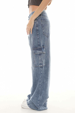 JEAN WIDE LEG CARGO JUAREZ - comprar online