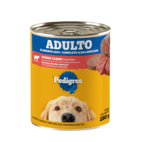 PATE PEDIGREE 280G CAO ADULTO CARNE