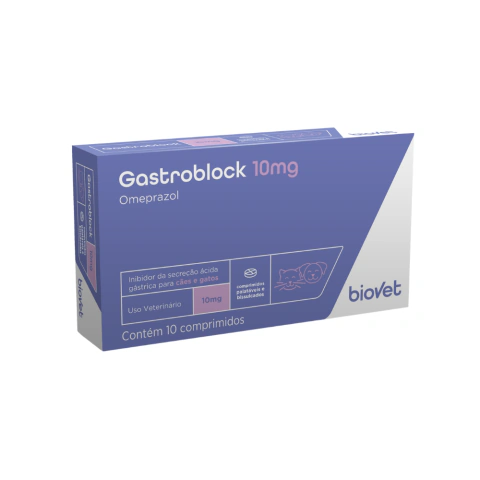 GASTROBLOCK 10MG BIOVET 10 COMPRIMIDOS