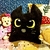 Cojín "Gato Negro" en internet