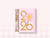 Agenda "Pétalas Rosa 2026" - comprar online