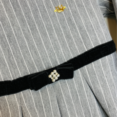 VESTIDO CINZA LISTRADO na internet