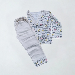 PIJAMA FLANELADO 1 ANO - loja online