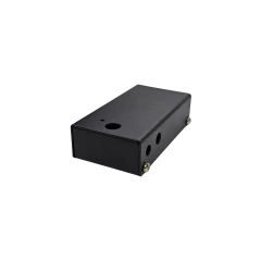 Caixa Gabinete P/pedal Handmade C/2 Furos (1590b) Preto na internet
