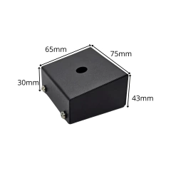 Imagem do Caixa Gabinete Para Pedal Footswitch P/ 1 Chave
