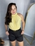 Body Gola Alta - Amarelo Manteiga - comprar online