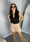 Shorts de Alfaiataria - Nude Elegance - comprar online