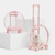 Bolsa de Transporte para Pets Vetreska Bubble Pet Carrier Transparente e Rosa - GENTEdePATAS