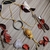 Colar Amarelo Feminino Pingente Argola Grande