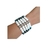 Pulseira Elegante Contas Brancas e Verdes na internet