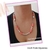 Colar Rosa Feminino Pedras Naturais Brasil - comprar online