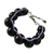 Pulseira Artesanal Contas Preta - loja online