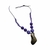Você Pode Bijuterias Colar Feminino Macramé Lilás - comprar online
