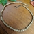 Gargantilha Choker Madeira Hippie unissex