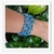 Pulseira Azul Feminina Bracelete Contas Miçangas - loja online