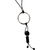Colar longo Grande Preto Feminino Colar longo