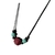 Colar Feminino Preto Vermelho Escuro VOCÊ PODE Bijuterias - comprar online