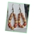 Imagem do Brinco de madeira feminina brinco hippie artesanal grande