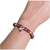 Pulseira Vermelha Pingente Estrela Coração