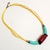 Colar Feminino Maxxi longo Amarelo Colorido - VOCÊ PODE Bijuterias