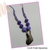 Você Pode Bijuterias Colar Feminino Macramé Lilás - VOCÊ PODE Bijuterias