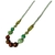 Colar Verde Logo feminino Miçangas - loja online