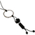 Imagem do Colar longo Grande Preto Feminino Colar longo