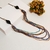 Colar longo brilhante feminino canutilho brihante - loja online