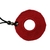 VOCÊ PODE Bijuterias Colar Feminino Crochê Cor Vermelho