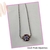 Gargantilha feminina pingente flor resina - comprar online