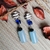 Imagem do VOCÊ PODE Bijuterias Brinco Feminino Azul Turquesa