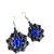 Brinco de mandala preto feminino brinco hippie - comprar online