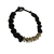 Pulseira feminina masculina macramê preta - comprar online