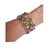 Pulseira Grande Dourada Feminina - loja online