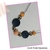 Colar longo de madeira feminino Hippie