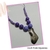 Imagem do Você Pode Bijuterias Colar Feminino Macramé Lilás
