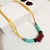 Colar Feminino Maxxi longo Amarelo Colorido