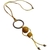 Colar Amarelo Feminino Pingente Argola Grande na internet