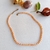 Gargantilha de miçangas laranja Choker laranja unissex - comprar online