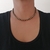 Colar madeira unissex preto hippie + gargantilha de madeira unissex na internet