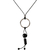 Colar longo Grande Preto Feminino Colar longo - loja online