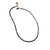 gargantilha unissex de miçangas azul brilhante Choker - comprar online