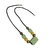 VOCÊ PODE Bijuterias Colar Longo Verde Amarelo Feminino - comprar online