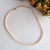 Choker gargantilha branca laranja unissex - comprar online