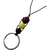 colar longo feminino colar hippie colar afro longo colar de argola colar pêndulo feminino - comprar online