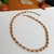 Gargantilha Choker Madeira Hippie unissex - comprar online