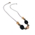 Imagem do Colar longo de madeira feminino Hippie