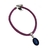 Colar feminino corda náutica+ corda rosa + pingente neon brilha no escuro - comprar online