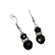 VOCÊ POPDE Bijuterias Brinco Feminino de cristal Preto Strass - comprar online
